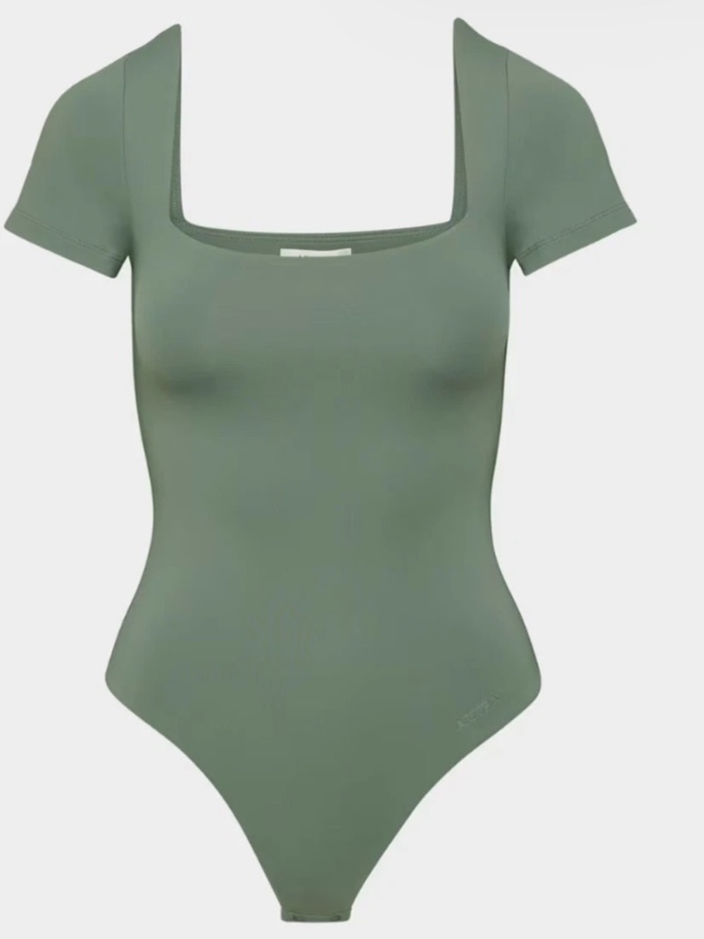 Aritzia Terrace Sage Square Neck Bodysuit nwt